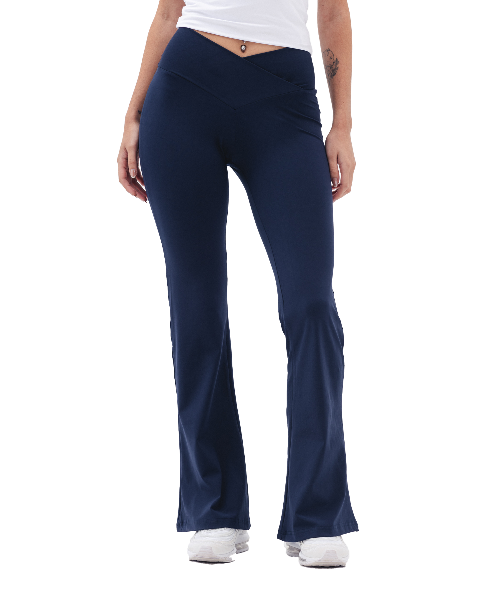 Crossed Waist Yoga Pants