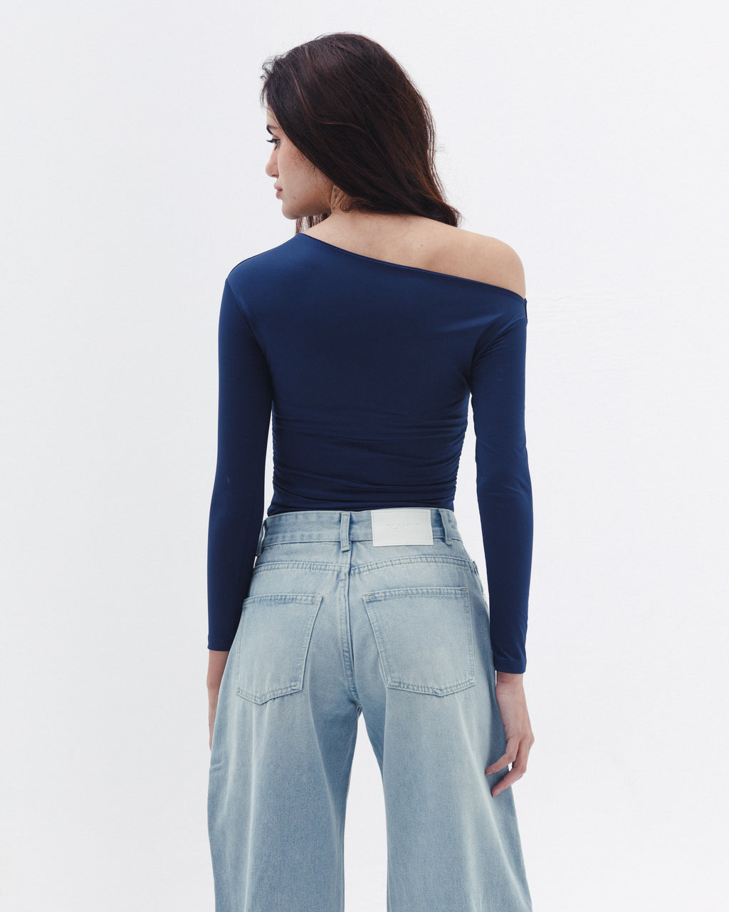 Asymmetrical Off Shoulder Top