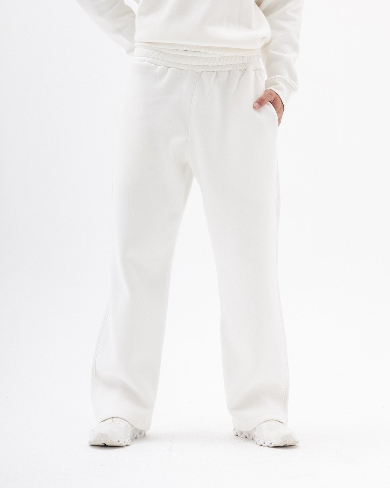 Blank Sweatpants In White