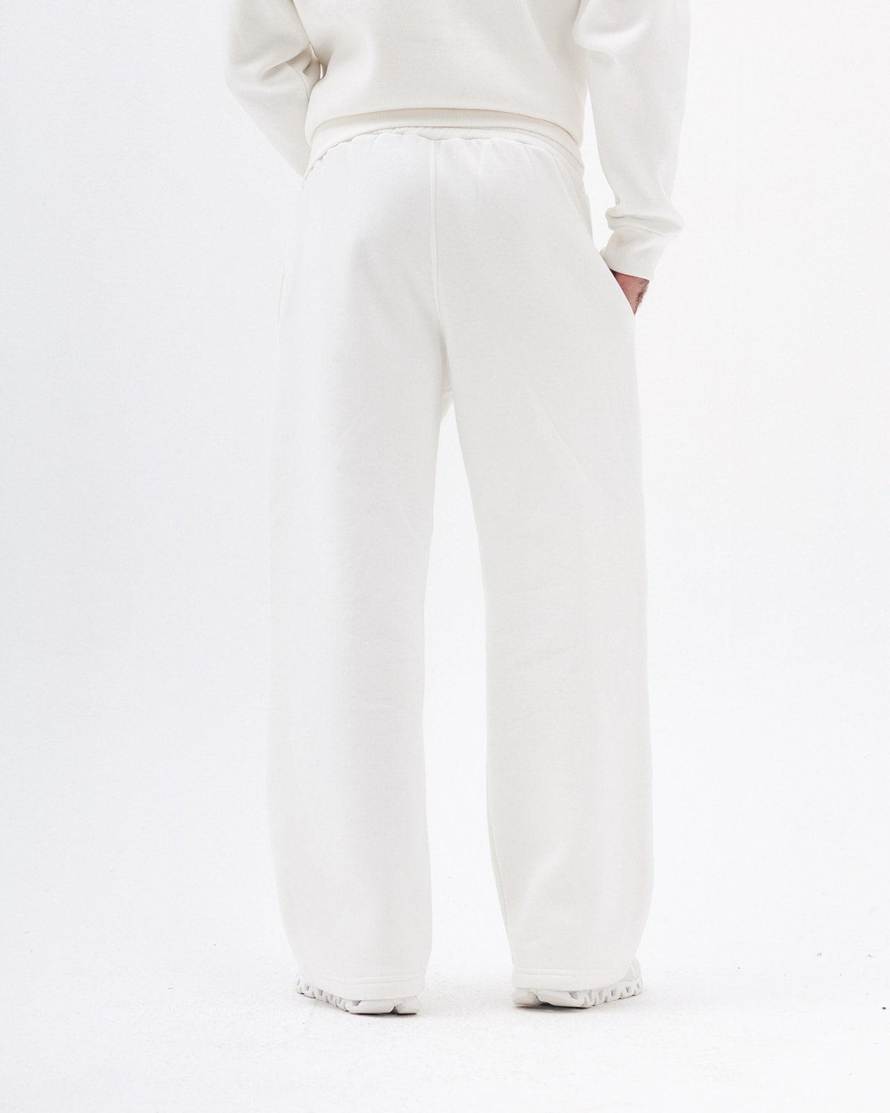 Blank Sweatpants In White