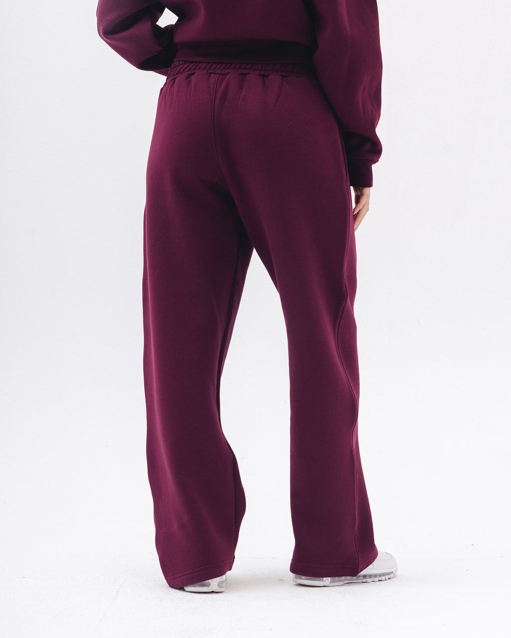 Blank Sweatpants In Burgundy