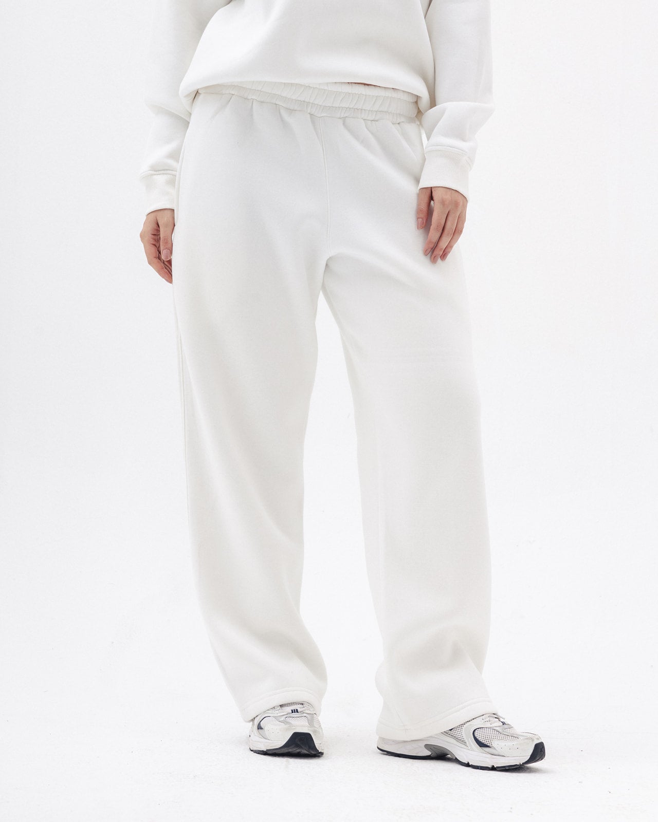 Blank Sweatpants In White