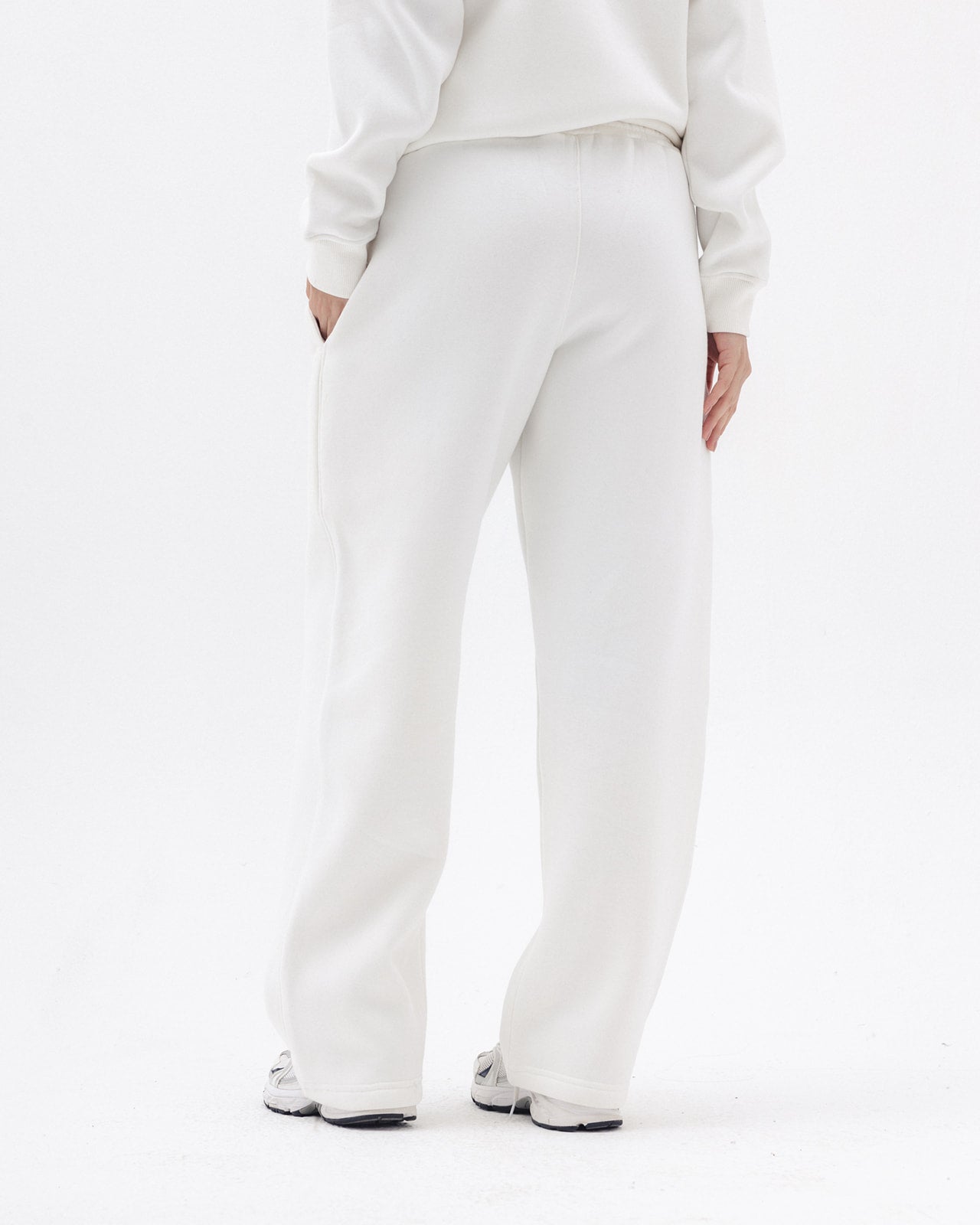 Blank Sweatpants In White
