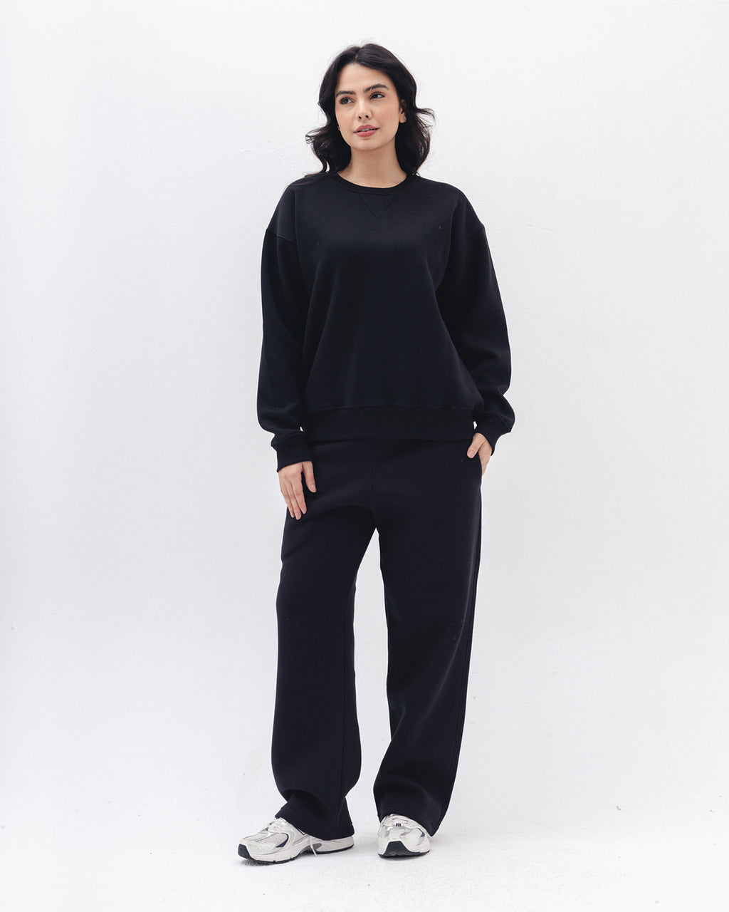 Blank Crewneck In Black