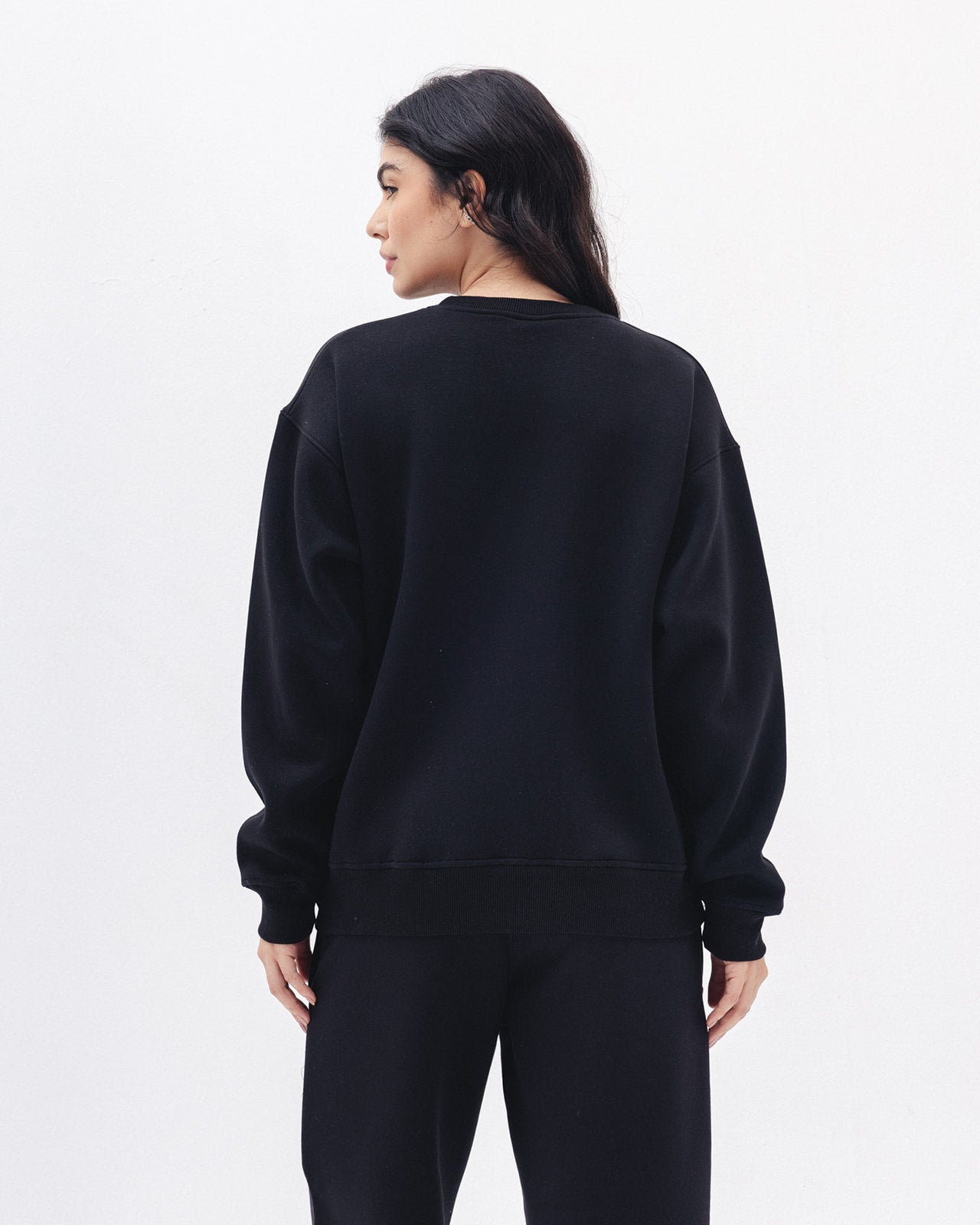 Blank Crewneck In Black