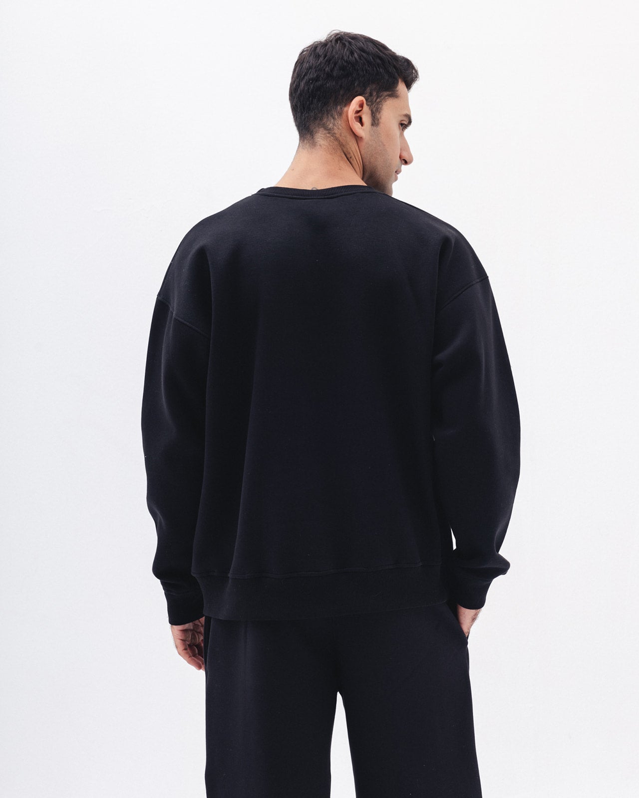 Blank Crewneck In Black