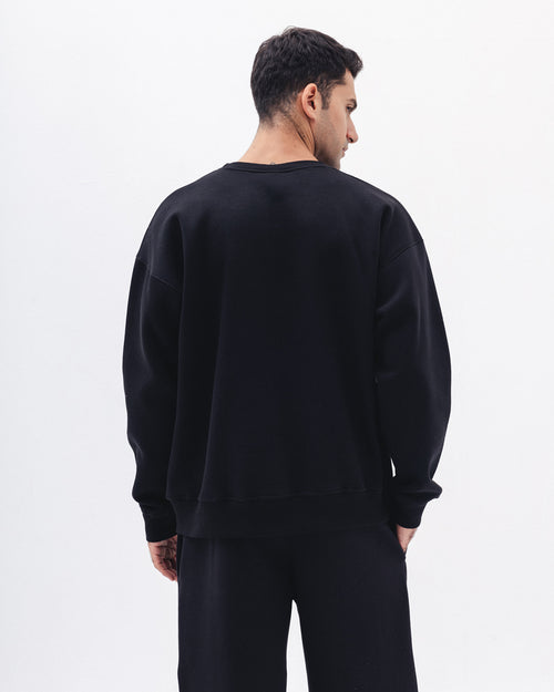 Blank Crewneck In Black