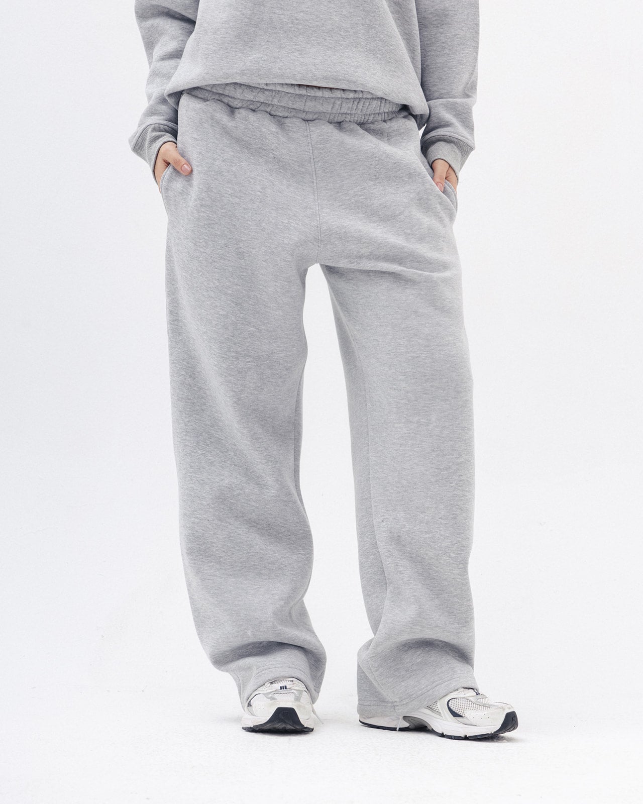 Blank Sweatpants In Light Grey