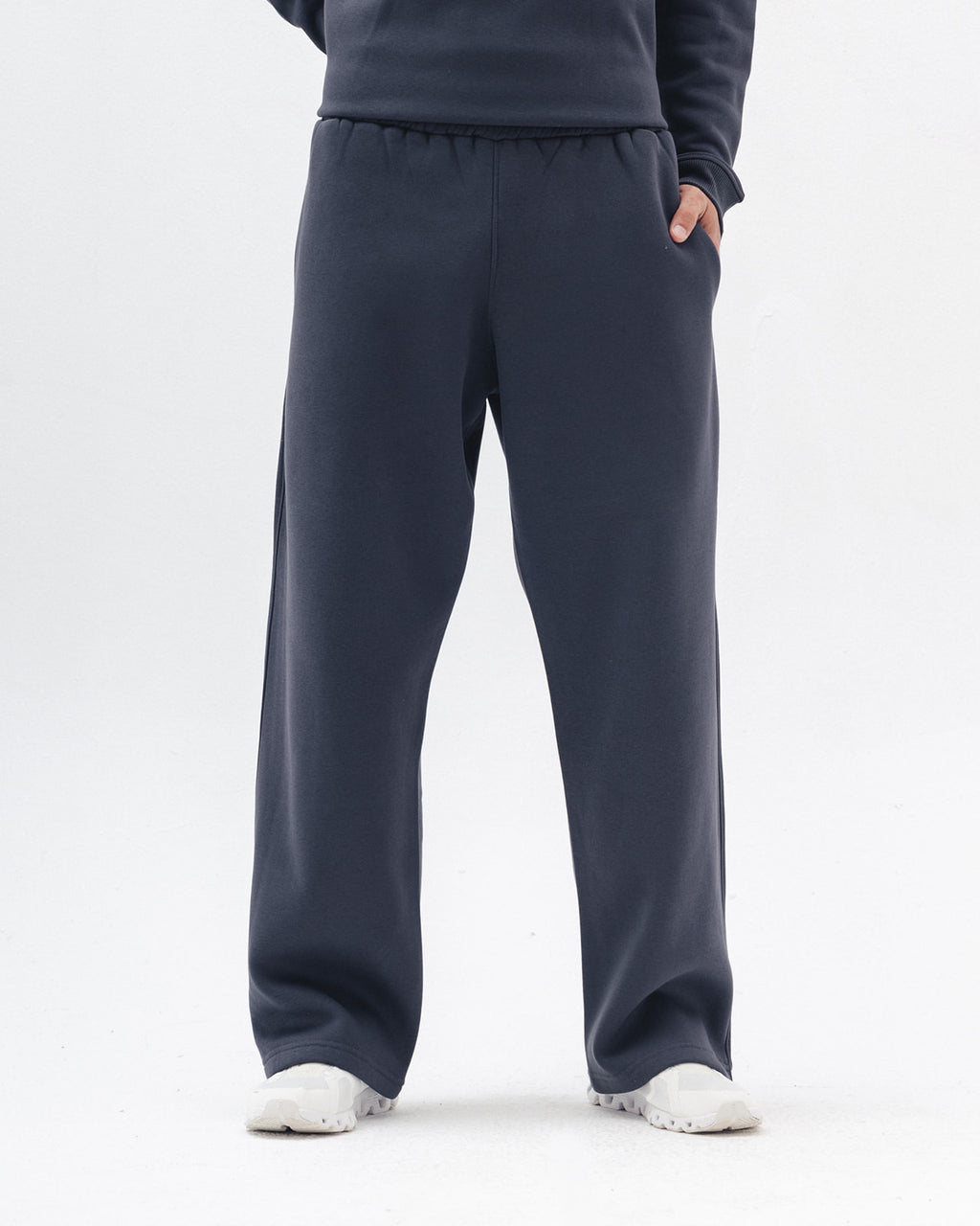 Blank Sweatpants In Charcoal Grey
