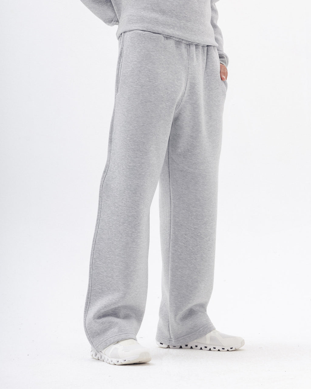 Blank Sweatpants In Light Grey