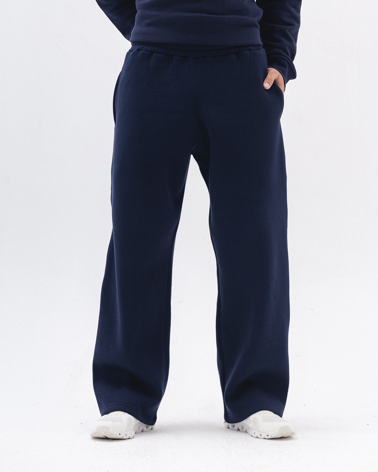Blank Sweatpants In Navy Blue