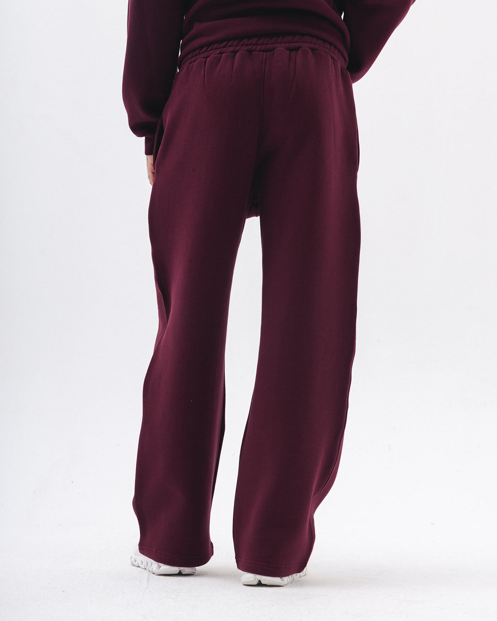 Blank Sweatpants In Burgundy