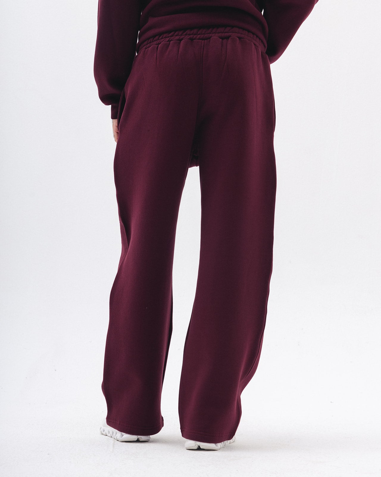 Blank Sweatpants In Burgundy