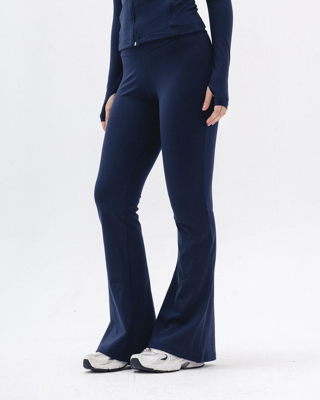 Shaping Yoga Pants In Navy Blue