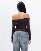 Off Shoulder Long Sleeve