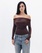 Off Shoulder Long Sleeve