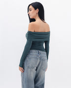 Off Shoulder Long Sleeve