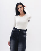 Cotton Long Sleeve Top