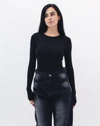 Cotton Long Sleeve Top