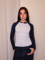 Baseball Henley Tee