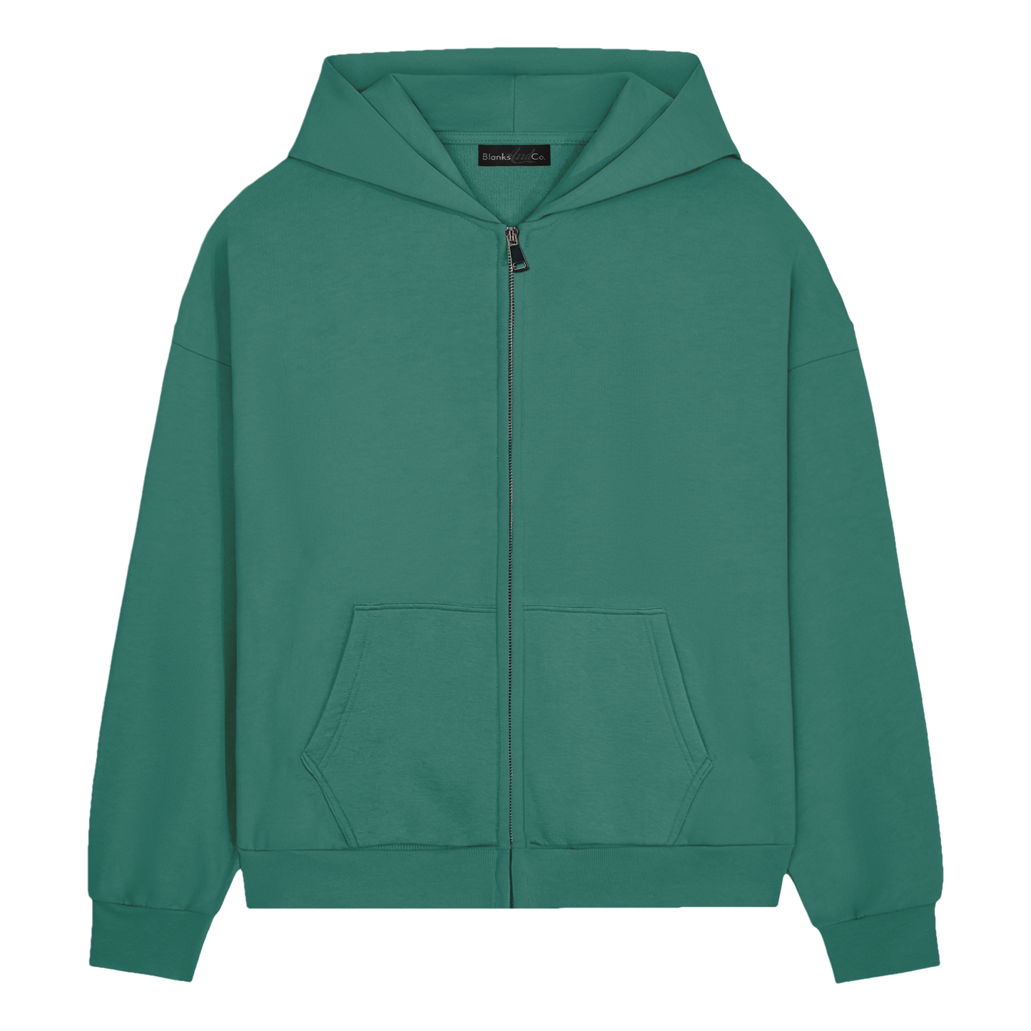 UNISEX MINT GREEN ZIP UP JACKET blanksndco