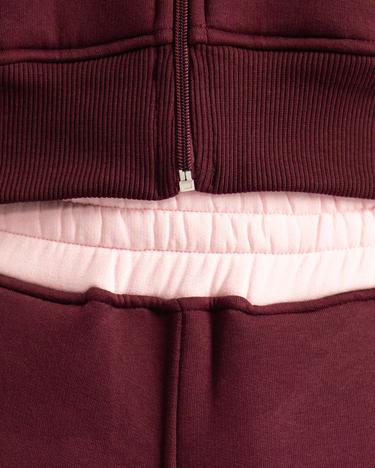 Fluff color block sweats