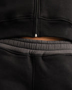 Fluff Color Block Zip up