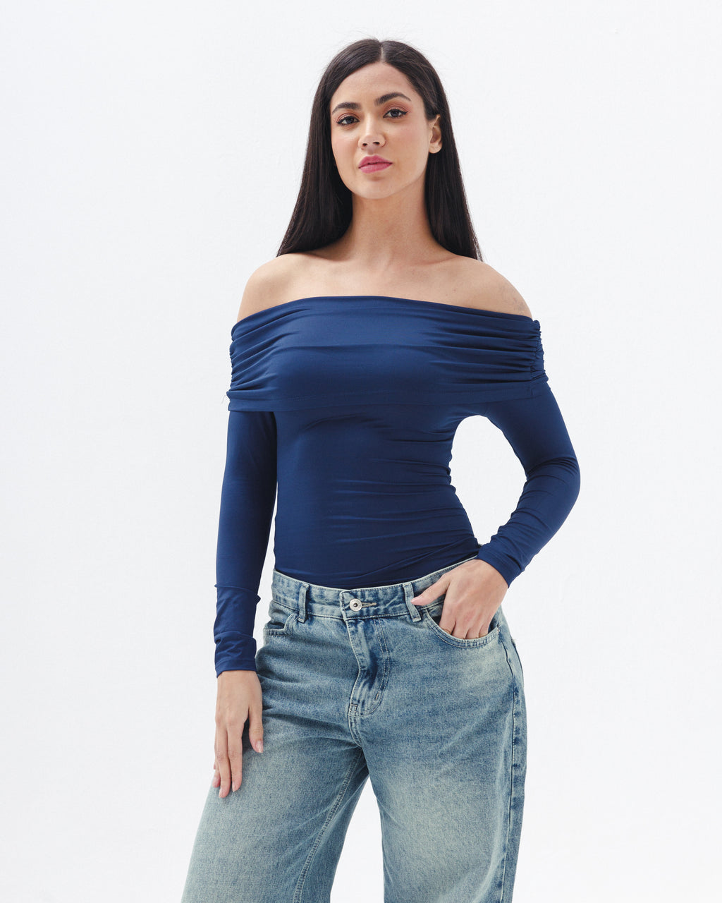 Off Shoulder Long Sleeve