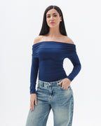 Off Shoulder Long Sleeve