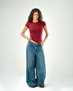 Shaping Short Sleeve Top