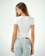 Shaping Short Sleeve Top
