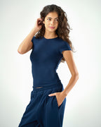 Cotton Short Sleeve Top