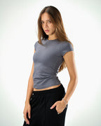 Cotton Short Sleeve Top