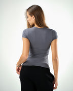 Cotton Short Sleeve Top