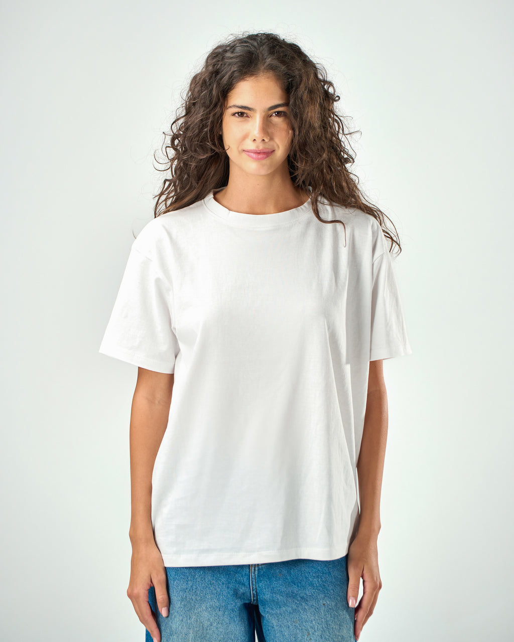 Unisex Regular Fit T-Shirt In White