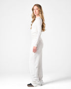 Cotton Shaping Long Sleeve Top