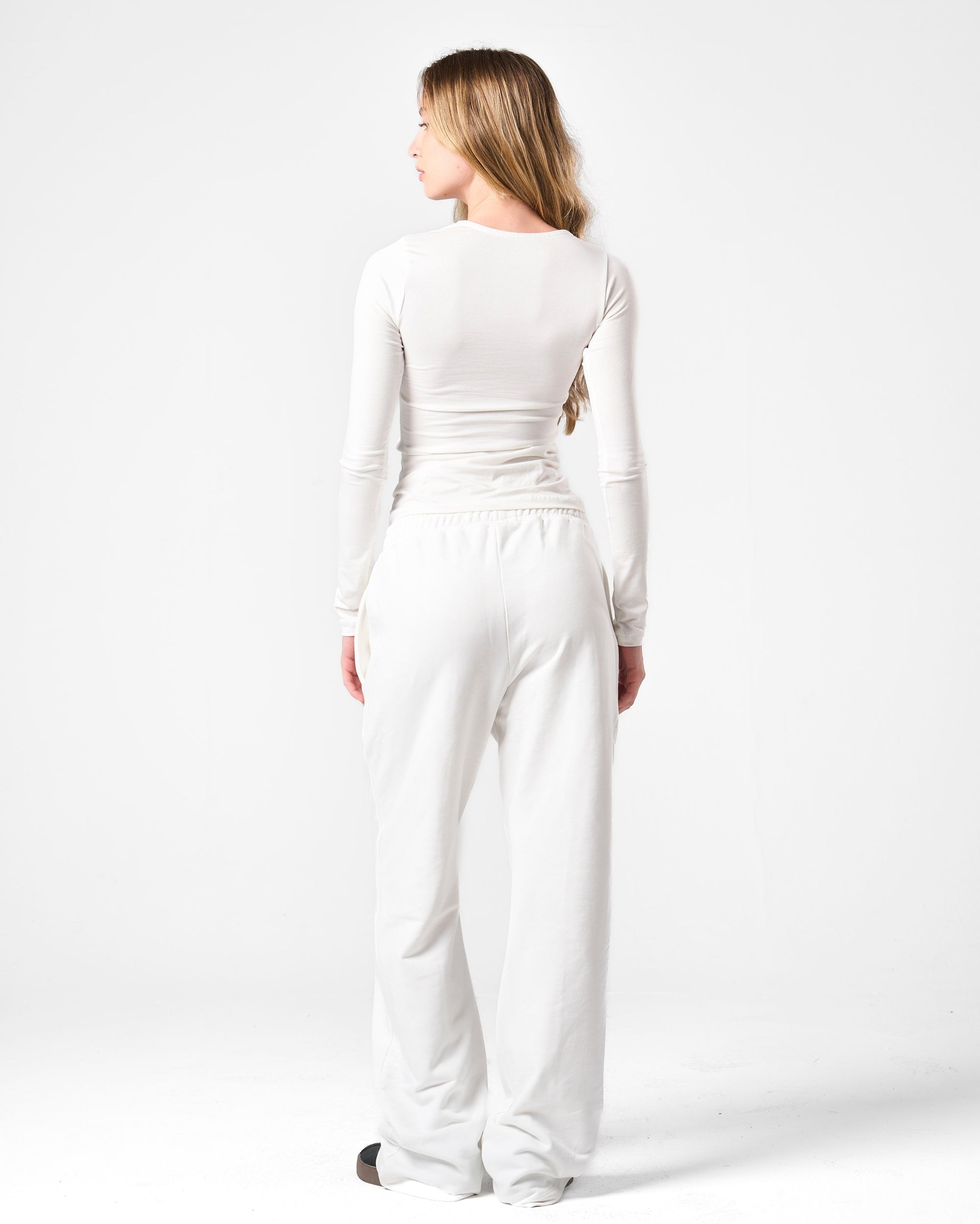 Cotton Shaping Top In White
