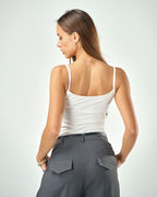 Shaping Spaghetti Tank Top
