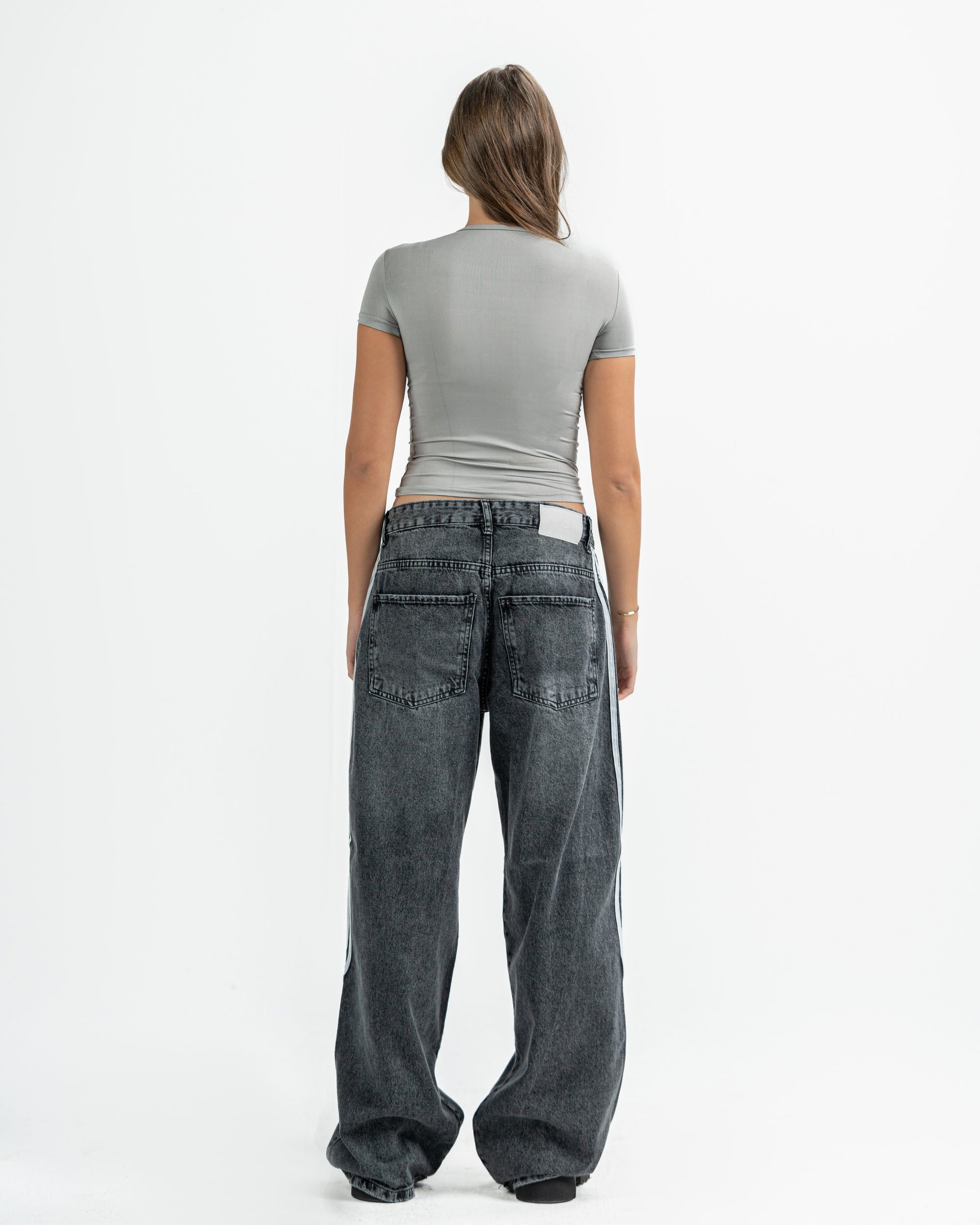 The Arc Denim In Ash Grey