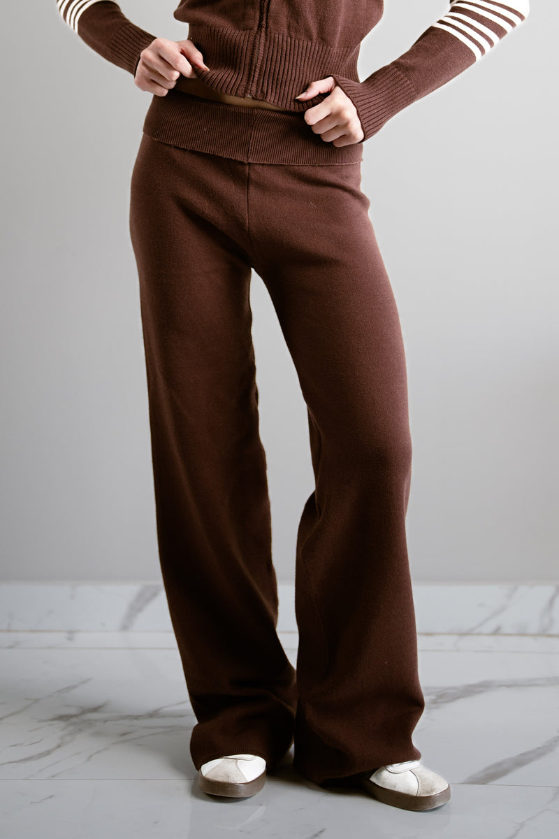 Toasted Knit fold over pants