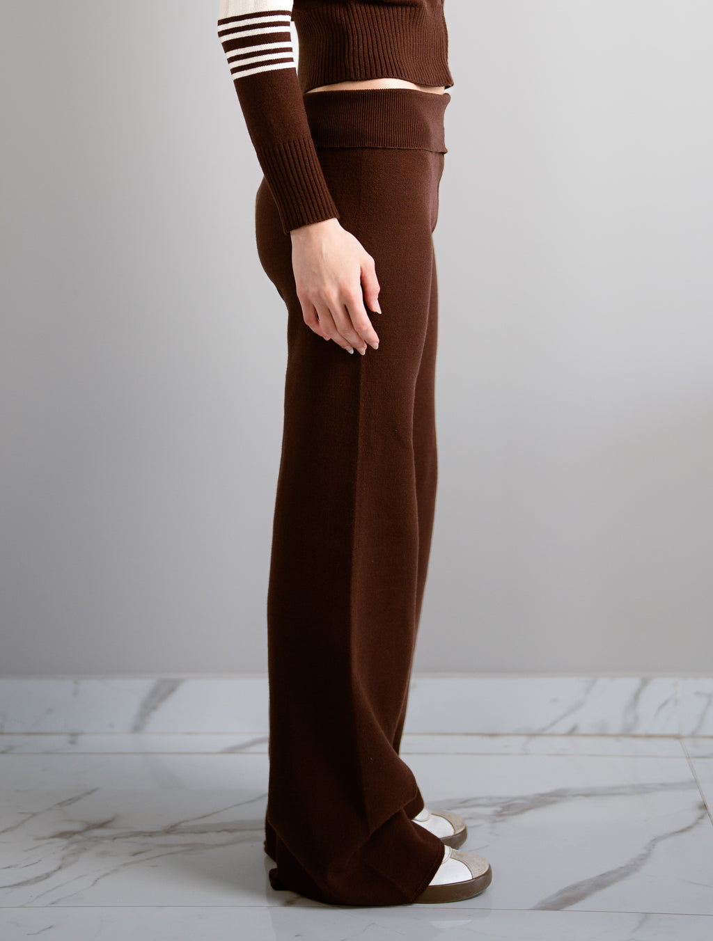 Toasted Knit fold over pants