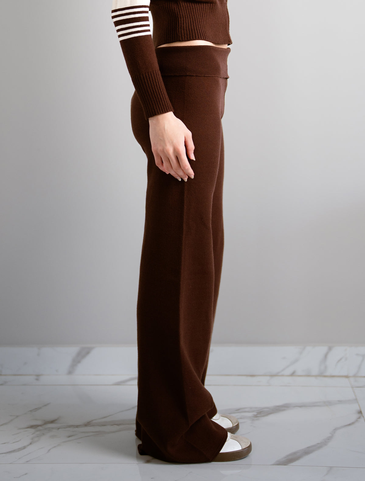 Toasted Knit fold over pants