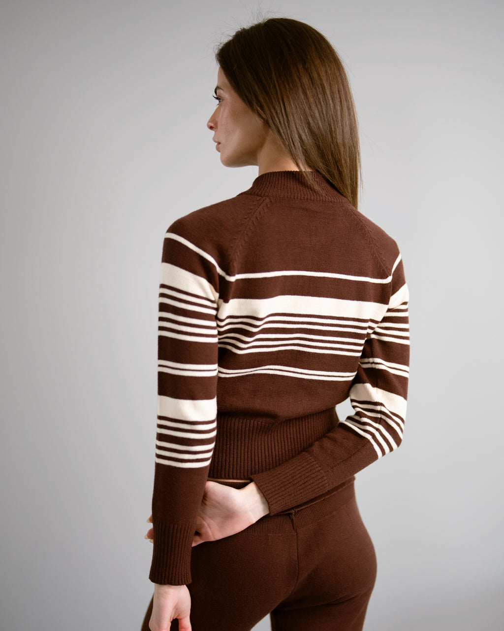 Toasted Striped Knit Jacket