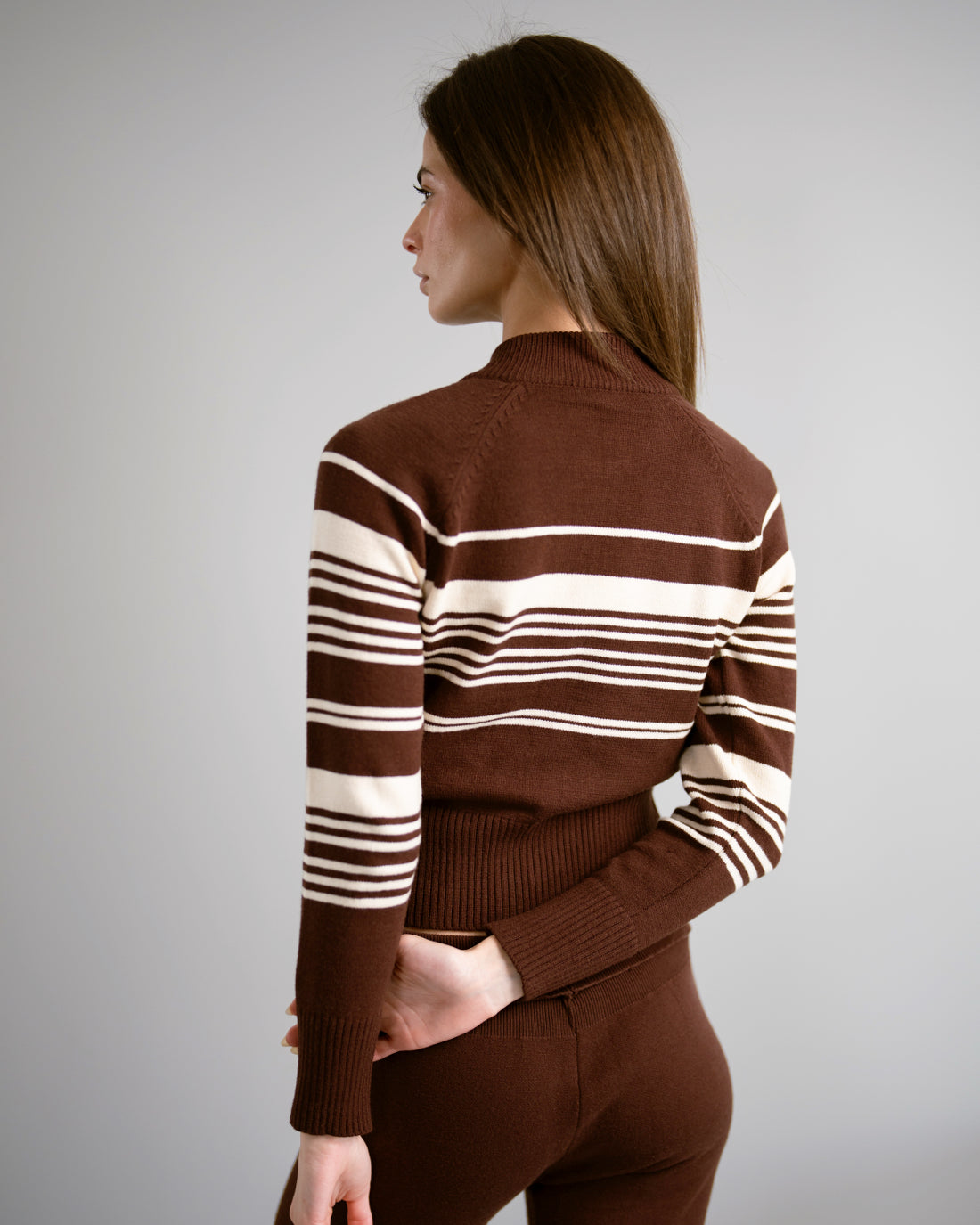 Toasted Striped Knit Jacket