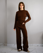 Toasted Knit fold over pants