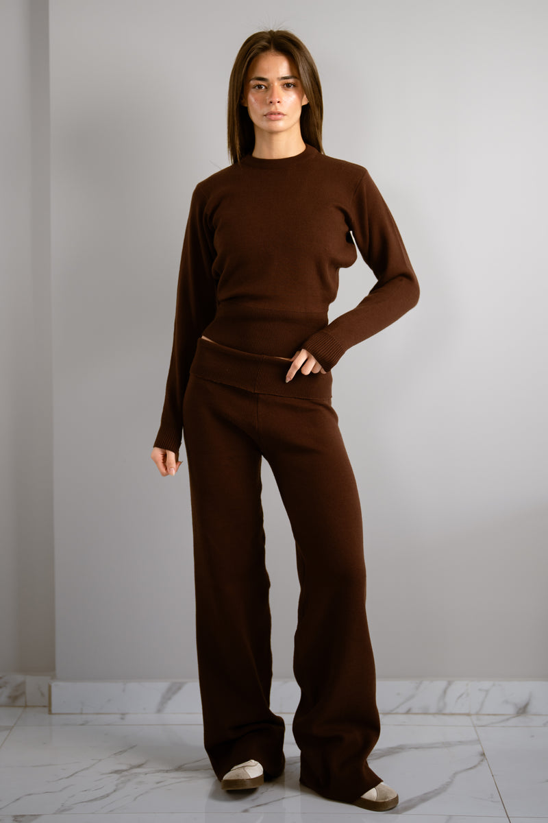 Toasted Knit fold over pants