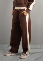 Fluff color block sweats