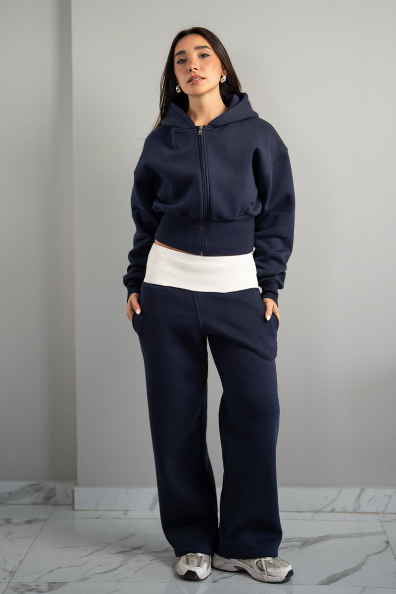 Fluff Cinched Zip up