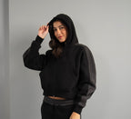 Fluff Color Block Zip up