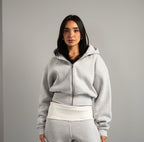 Fluff Cinched Zip up